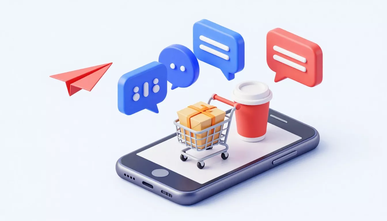 Триггерные цепочки брошенной корзины в WhatsApp и Telegram через OLChat